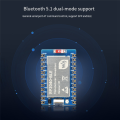 RP2040-BLE Microcontroller Development Board+Adapter Board Blue PCB FPC 8PIN Port Multi-Function GPIO Pin. 