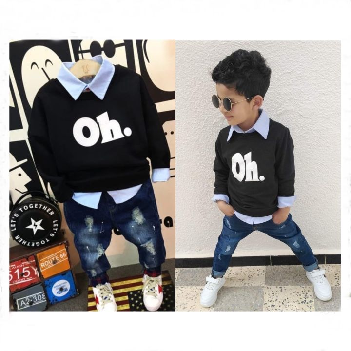 Baby Tree - Urban Style 3 Pieces Set For Boys