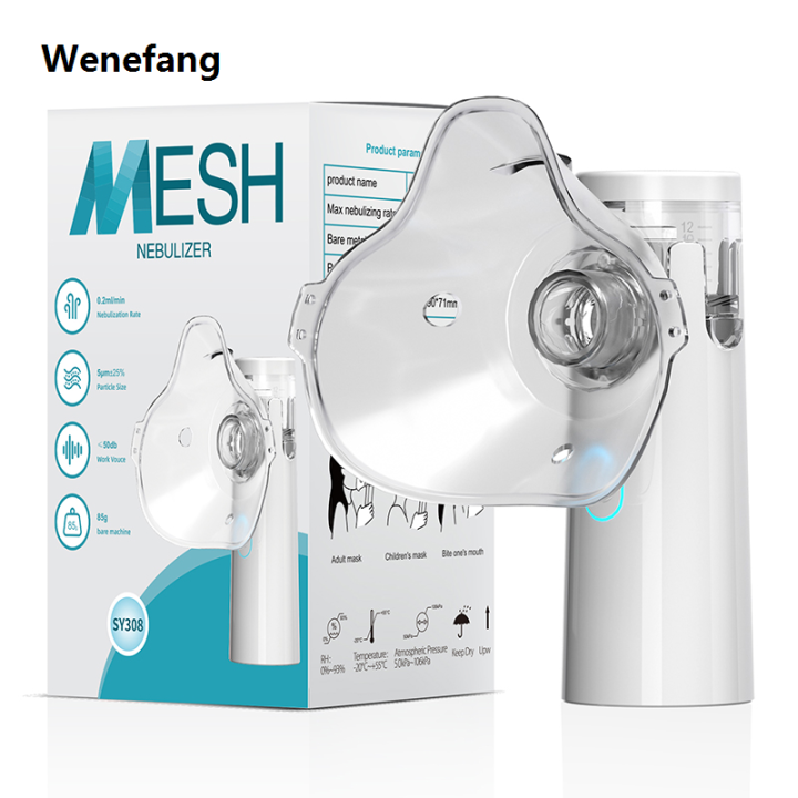 Wenefang%20Handheld%20Mesh%20Nebulizer%20Portable%20Nebulizer%20Machine%20For%20Adults%20Original%20Kids%20Home%20Travel%20Inhalator%20Nebulizador%20Masks%20Humidifier%20-%20Image%202