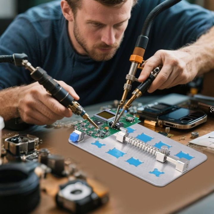Clamping%20Tool%20Stainless%20Steel%20Base%20PCB%20Holder%20Thickening%20Design%20IC%20Groove%20Mobile%20Phone%20Fixture%20Welding%20Clamp%20Fixed%20Platform%20Repair%20Fixture%20Motherboard%20Maintenance%20-%20Image%206