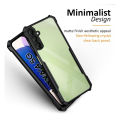 Back Case - Samsung Galaxy A24 4G Phone Cover | All-Round Protection | Bumper Shockproof Transparent - Black. 