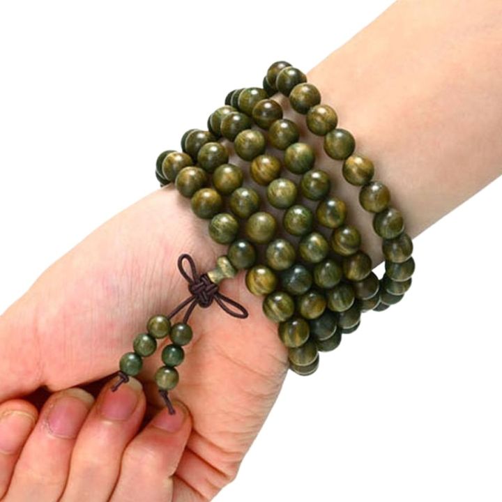 Wholesale%20Authentic%20Green%20Sandalwood%20Buddha%20Beads%20Bracelet%20Natural%20Sandalwood%20Argentinian%20Jade%20Sandalwood%20Bracelet%20Men%20&%20Women's%20Accessories%20-%20Image%205