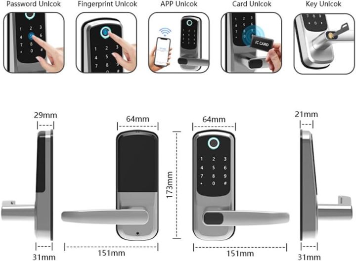5-in-1%20Smart%20Lock,Fingerprint%20Door%20Lock%20-%20Image%204