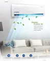 Hyundai Air Conditioner 1.0 Ton , 12000 Full BTU , With Golden Fin Condenser , Non Inverter. 