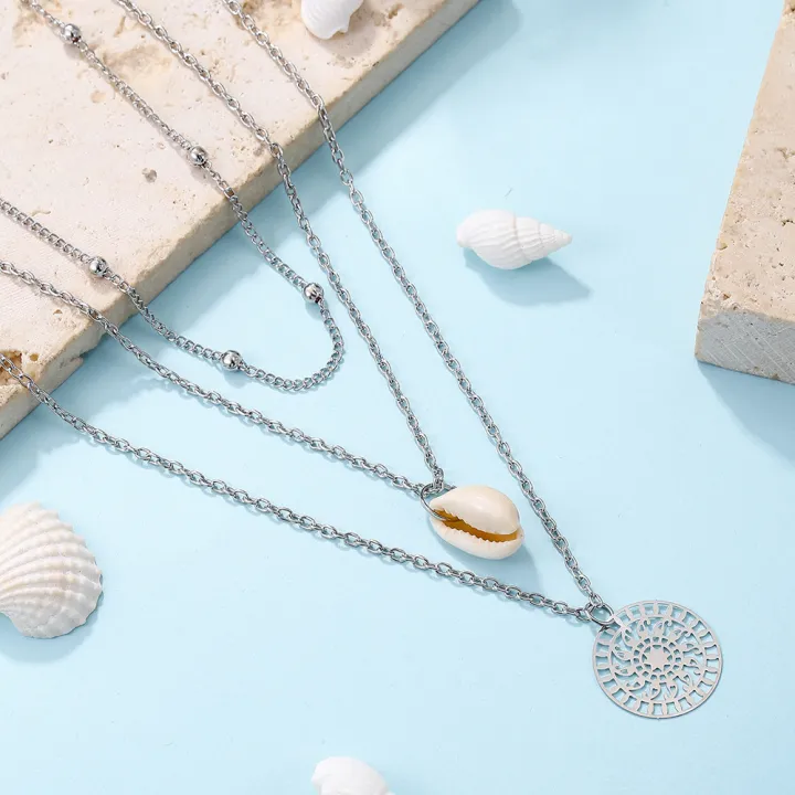 %E3%80%90Good%20sharing!%E3%80%91Bohemian%20Style%20Shell%20Hollow%20Round%20Bead%20Combination%20Multi-layer%20Necklace%20Hollow%20Round%20Carved%20Three-layer%20Necklace%20Female%20-%20Image%204