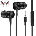Wired Earbud Fevers Sound Effect Powerful Bass Lightweight 3.5mm HiFi In-ear Sports Earbud for Fitness. 