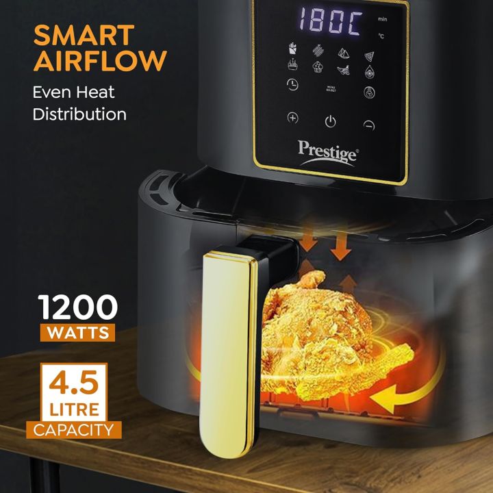 Prestige%20Nutrifry%20Electric%20Digital%20Air%20Fryer%7C%2080%25%20less%20Oil%20Consumption%7C4.5L%20Capacity%20%7C1200%20Watts%20Power%7CFry,Grill,Roast,Bake,Reheat%7CDigital%20Display%20with%208%20Preset%20Menu%7CEasy%20to%20Clean%20Frying%20Basket%7CBlack%20-%20Image%204