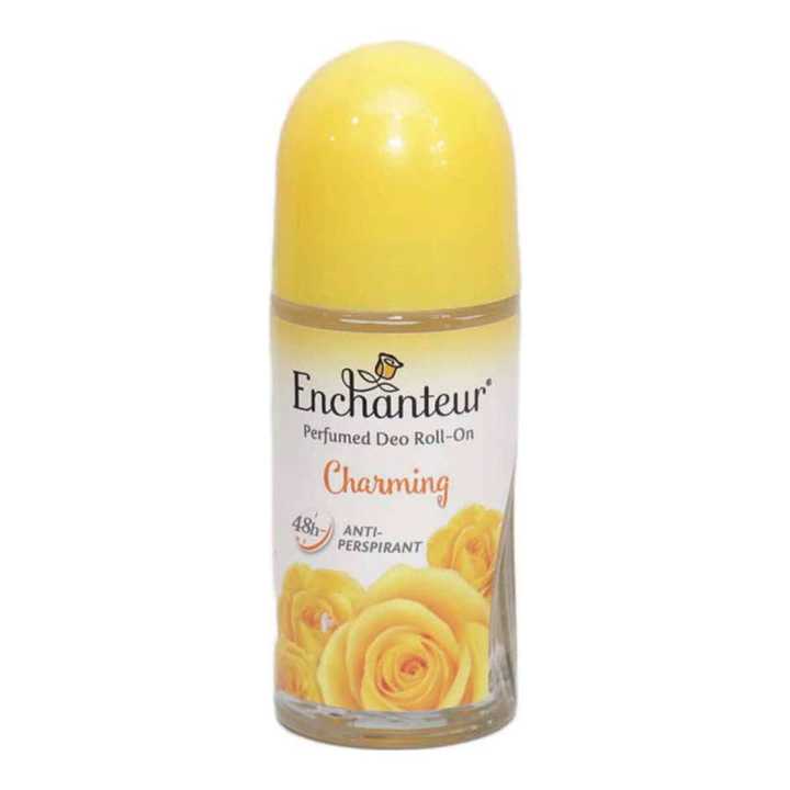 ENCHANTEUR Charming Perfumed Deo Anti-Perspirant Roll On - 50 ml