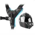 Helmet Chin Mount Compatible With Smartphones And Action Cameras. 