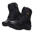 Delta Leather Tactical Boots-Non-Slip Desert Hiking & Outdoor Shoes. 