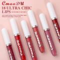 Cmaadu 18 Colors Waterproof Liquid Lipsticks Lip Makeup Matte Velvet Lipstick Lip Gloss Cosmetic Nude Long Lasting Cosmestics. 