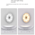 2X Motion Sensor LED Light USB Nightlights Chargeable Lamp for Kitchen Bedroom Stairs Hallway Cabinet Closet Wardrobe. 