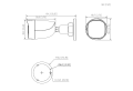 DH-HAC-HFW1200CP-A 2MP HDCVI IR Bullet Camera. 