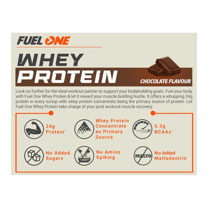 MuscleBlaze%20Fuel%20One%20Whey%20Protein%20Powder%201kg%20Chocolate%20Flavor%2024g%20Protein%205.3g%20BCAA%2011.3g%20EAA%204.2g%20Glutamine%20-%20Image%204