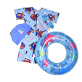 Citadel Kids Swimming Combo with Swimming Suit + Glass + Tube + Cap for Baby Boy. 