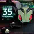 Number Super Buds Pro Gt99  Wireless Earbuds Dual Pair, 4 Mic ENC Gaming RGB TWS,35ms Low Latency,50H Battery Bluetooth. 