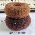 2 Colors Fashion Elegant Hair Bun Donut Foam Sponge Easy Big Ring Hair Styling Tools Hairstyle Hair Accessories For Girls Women. 