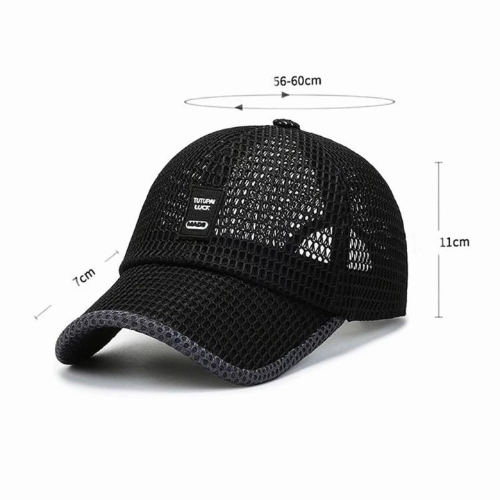 1Pcs%20New%20Mesh%20Men%20Hat%20Breathable%20Polyester%20Summer%20Hat%20Large%20Brim%20Adjustable%20Baseball%20Cap%20Outdoor%20Sport%20-%20Image%202