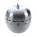 Stainless Steel 60-Minute Countdown Kitchen Cooking Mechanical Alarm Timer Clock -Shape. 
