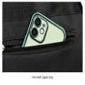 Casual Lightweight School Bags Large Capacity Oxford Cloth Travel Backpack Black Shoulder Bag Women. 