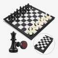 Foldable Magnetic Chess Board Set - 20 x 20 cm. 