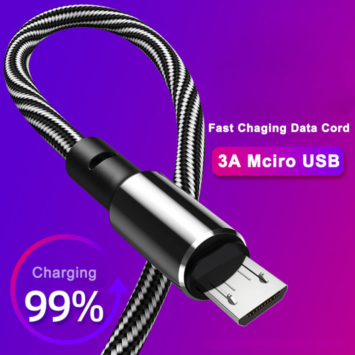30W Micro USB Fast Charging Data Cable For Samsung Galaxy S5 ,Sony