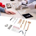 JAERBEE Jewelry Making Tools Jeweler Saw Frame Blade Wire Cutter Needle File Ring Mandrel Jewelry Tool Set for Jewelry Making. 