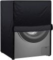 Heavy Waterproof Front Load Washing Machine Cover Compatible For 6 kg to 10 Kg Black Color. 