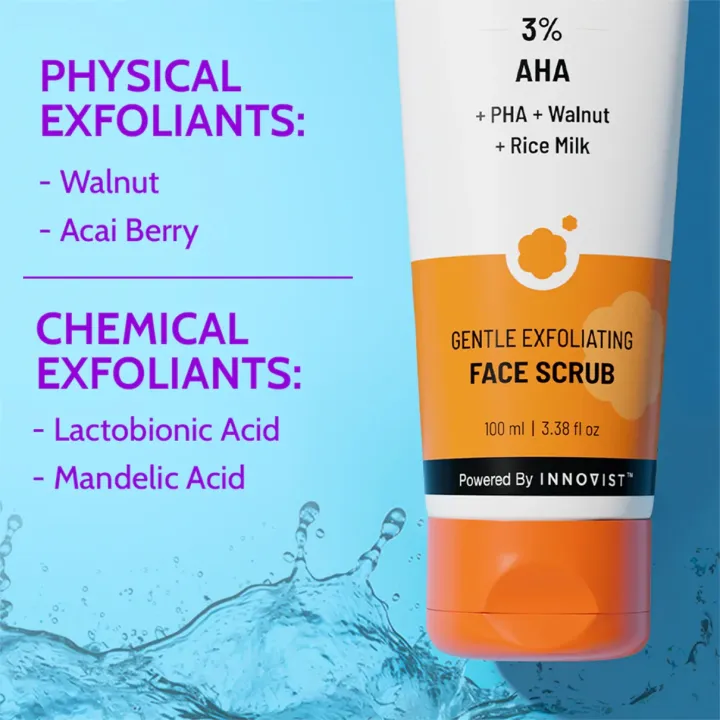Chemist%20At%20Play%20Gentle%20Exfoliating%20Face%20Scrub%20with%20Mandelic%20Acid%20&%20Walnuts%20%7C%20Removes%20Dead%20Skin%20&%20Blackheads%20%7C%20Detans%20%7CGives%20Instant%20Glow%7C%20Face%20Scrub%20for%20Women%20&%20Men%20%7C%20100%20ml%20-%20Image%205
