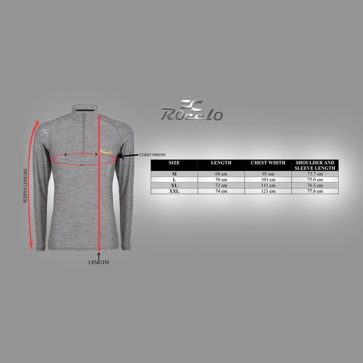 Rocclo%205072,%20Men's%20Full%20Sleve%20T-Shirts%20For%20Gym%20And%20Sports,%20Ultra%20Slim%20Material%20T-Shirt%20With%20Zipper%20%20Tanks%20-%20Image%206