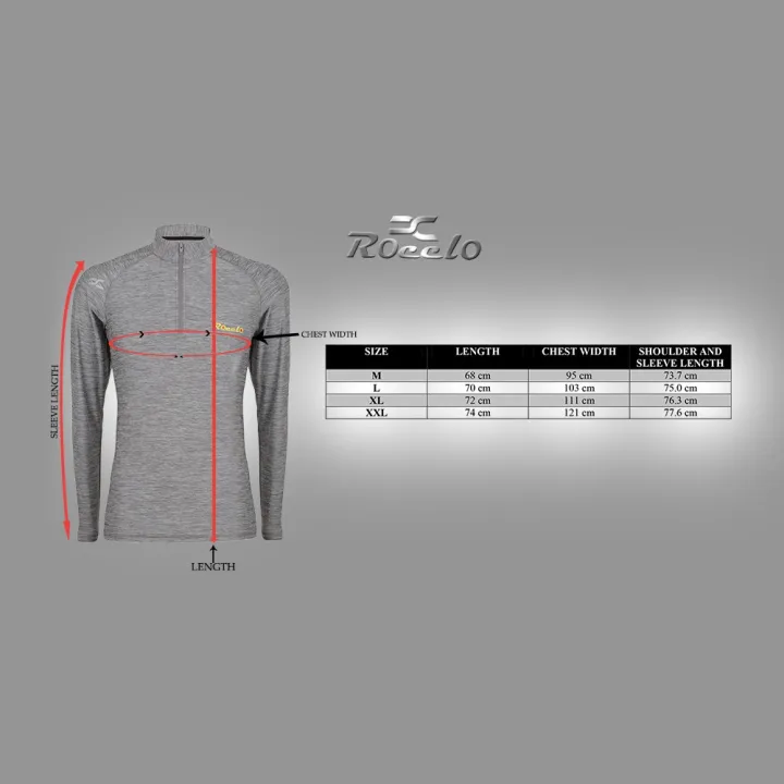Rocclo%205072,%20Men's%20Full%20Sleve%20T-Shirts%20For%20Gym%20And%20Sports,%20Ultra%20Slim%20Material%20T-Shirt%20With%20Zipper%20%20Tanks%20-%20Image%206