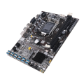 FORIDE B75 BTC Mining Motherboard 12 USB3.0 to PCIE1X Graphics Card Slot LGA1155 DDR3 DIMM RAM SATA3.0 for B250 with SATA Cable. 
