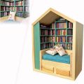Mini Bookshelf for Mini Books, Mini Bookshelf Ornament. 