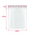 NEW 【Special offer】10 Express Shockproof Bags Book Packaging (20*30cm +3.5cm) White Paper Envelope Gift Tech Bubble Bag. 