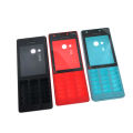 Front Frame Back cover Battery Cover For Nokia 150 Housing 216DS RM-1187 216 Full Housing Cover Case With Keypad. 