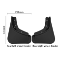 Mudflaps For 2023+ Mudguard Mud Flap Guard Splash Mudguards Car Parts Component. 