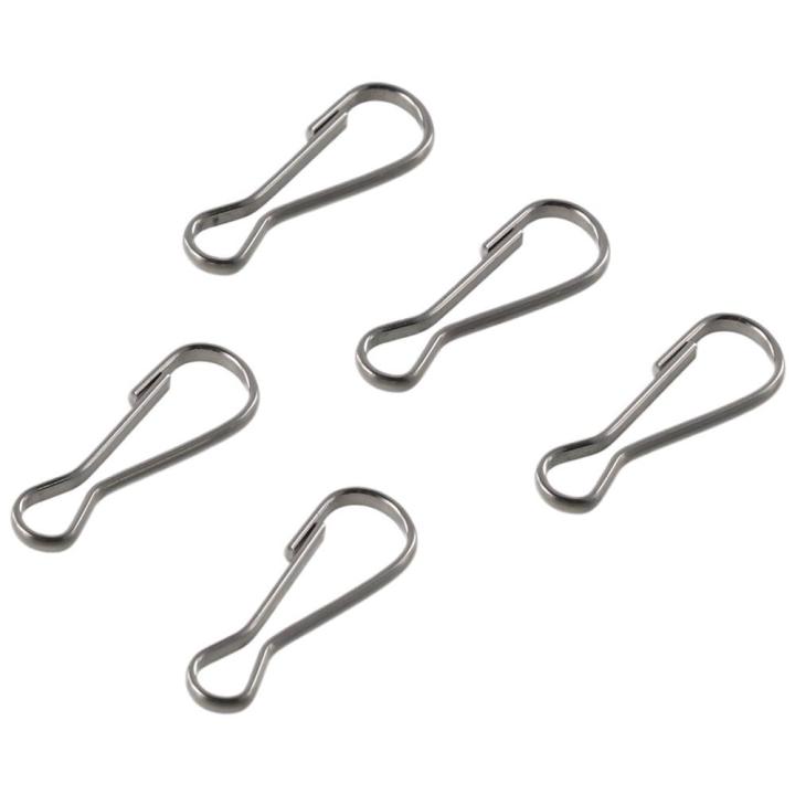 100%20Pcs%20Durable%20304%20Stainless%20Steel%20Spring%20Hooks%201%20Inch%2025mm%20Metal%20Snap%20Clip%20Hooks%20Lanyard%20Rust-Proof%20Small%20Spring%20Clips%20ID%20Card%20-%20Image%208