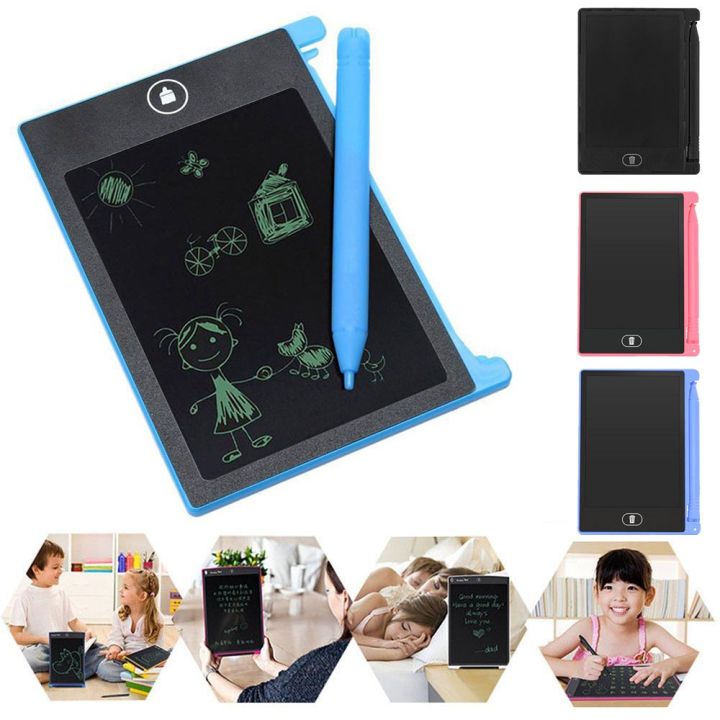 4.4 Inch Electronic Sketchpad Digital Notepad Message Pad LCD Writing Tablet Drawing Board Handwriting Pad