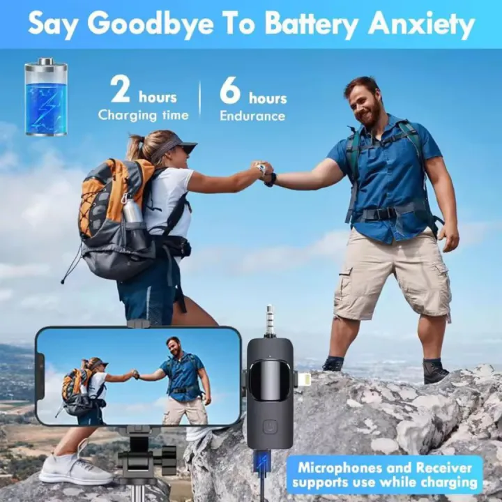 K15%203-in-1%20Wireless%20Clip%20Lavalier%20Microphone%20%E2%80%93%20Perfect%20for%20Vlogging%20&%20Live%20Streaming%20-%20Image%206