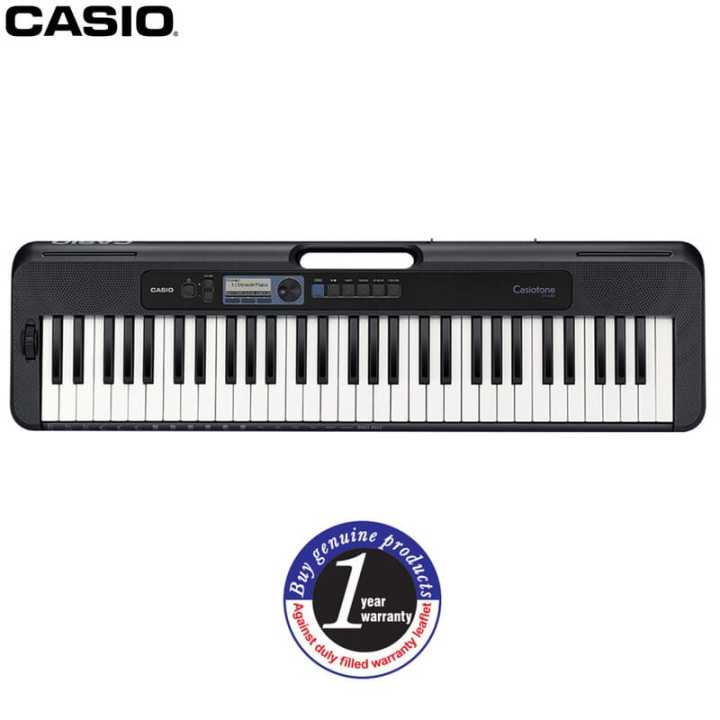Casio KS49 Portable Keyboard With 61 Keys, CT-S300BK