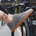 DEKABR New Couple Shoes New Style Flying Weaving Breathable Basic Lace Up Pedaling Lazy Summer Casual Sneakers. 