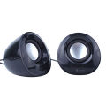 Kisonli A202 Dual 3W 3.5mm USB 2.0 Mini Computer Speaker. 