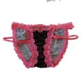 KT Babes* Pure Lust Wind Ice Silk Panties Women's Thin Cutout Breathable Pure Lust Lace Women's Briefs. 