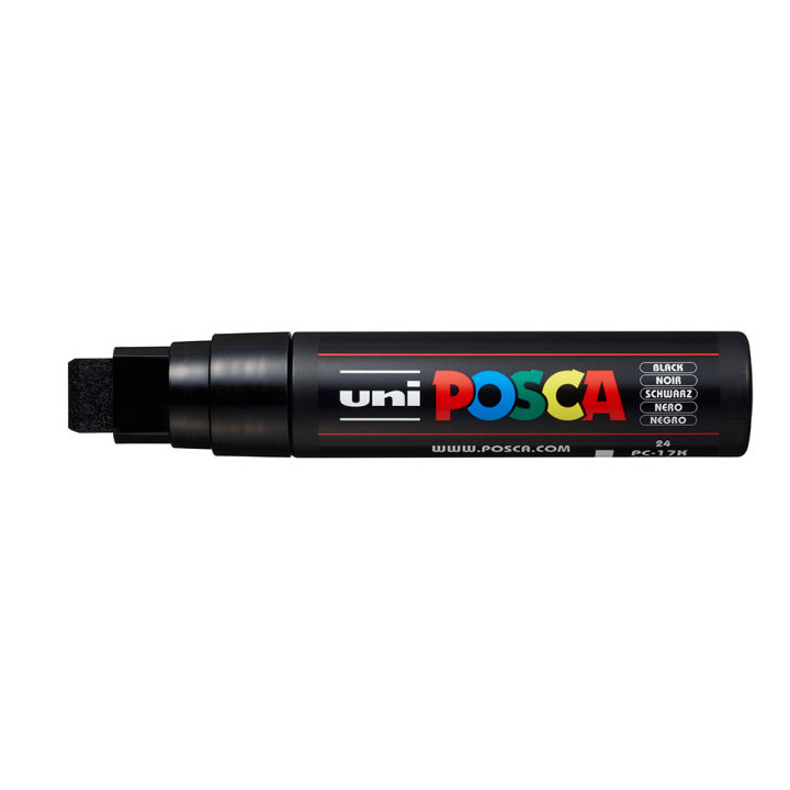 Uni Posca Paint Marker PC-17K 17mm Extra-Broad Chisel Tip (Water Based)