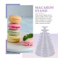 10 Tier Cupcake Holder Stand Round Macaron Tower Stand Clear Cake Display Rack for Wedding Birthday Party Decor. 
