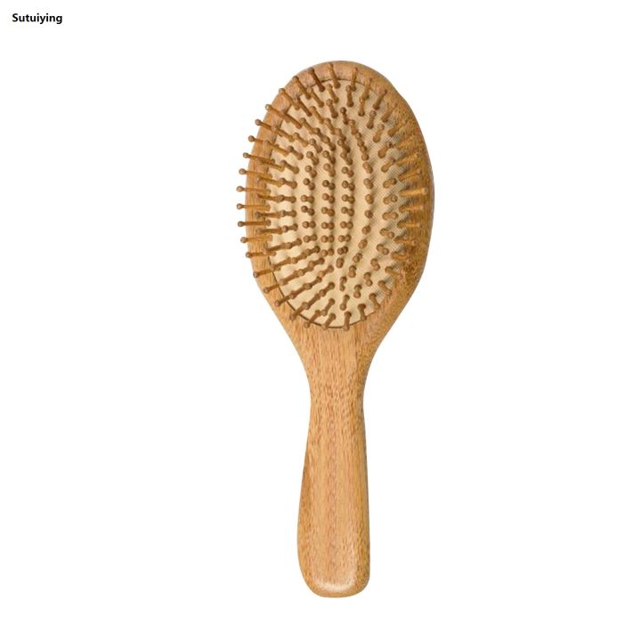 Sutuiying%20Air%20Cushion%20Comb%20With%20Bamboo%20Brush%20For%20Scalp%20Massage,%20Anti-static,%20No%20Hair%20Tangles%20Wooden%20Unique%20Design%20Massage%20Comb%20-%20Image%205