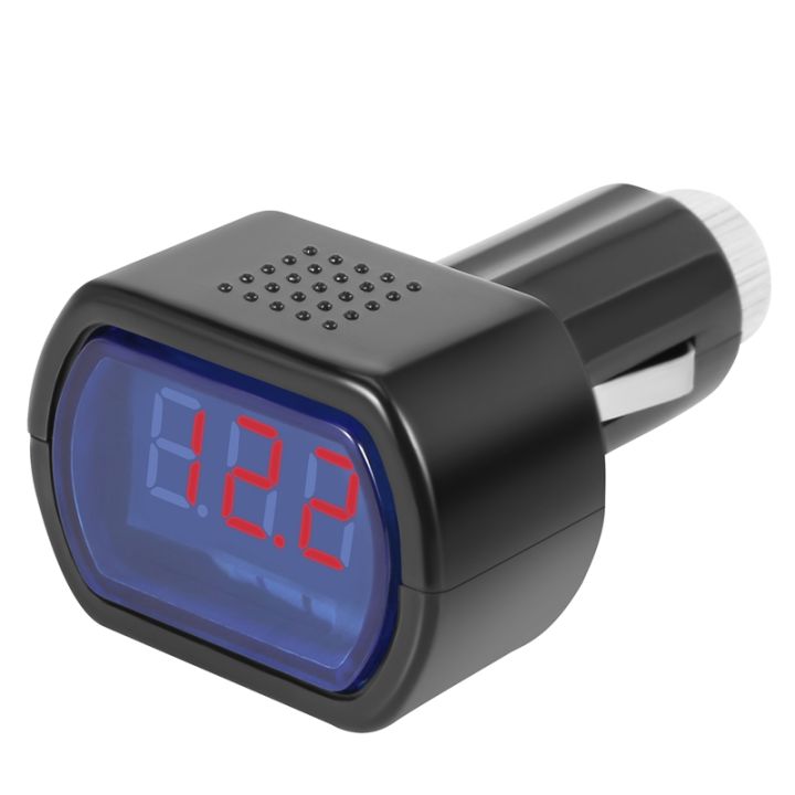 LCD Lighter Voltage Digital Panel Meter Volt Voltmeter Monitor for Auto Car Truck