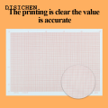 DISICHEN Hot Selling Standard Coordinate Paper A4/A3/A2 Grid Paper Plaid Drawing Paper Manuscript Drafting K-line Calculation Graph Logarithmic Paper. 