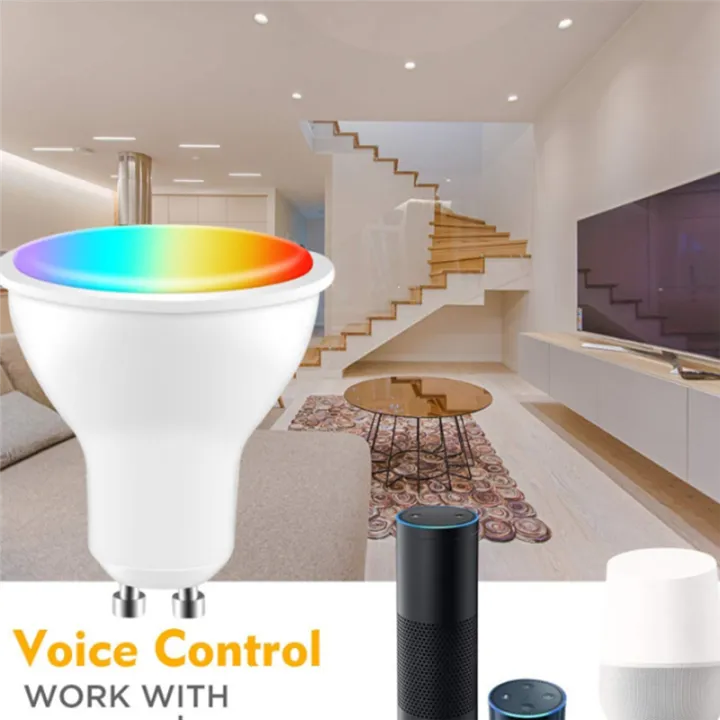 Tuya%20GU10%20Smart%20LED%20Bulb%20Dimmable%205W%20AC200-240V%20+Bluetooth%20Smart%20Life%20App%20Control%20Work%20with%20Alexa%20Google%20Home%20-%20Image%204
