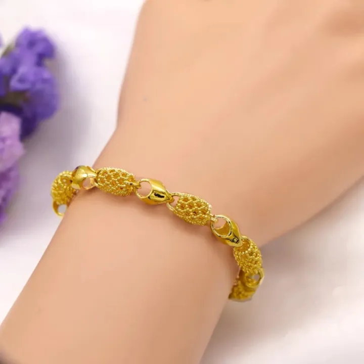 Sand%20gold%20jewelry%20light%20luxury%20high-end%20hollow%20transfer%20bead%20exquisite%20bracelet%20women's%20design%20sense%20simulated%20gold%20hand%20jewelry%20wholesale%20-%20Image%202